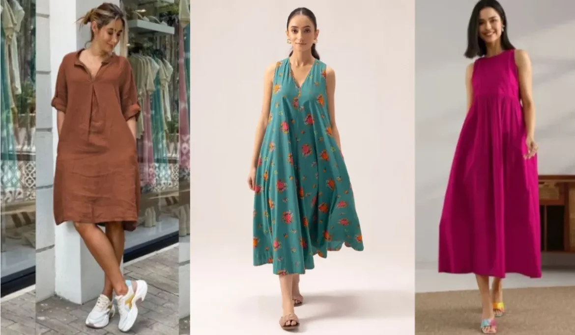 पुरानी कॉटन साड़ी से बनाएं ये ड्रेसस