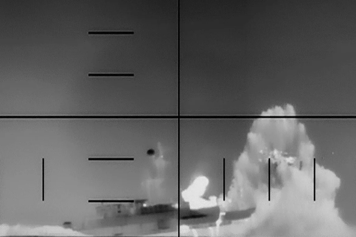 US ने ईरानी युद्धपोत डुबाया