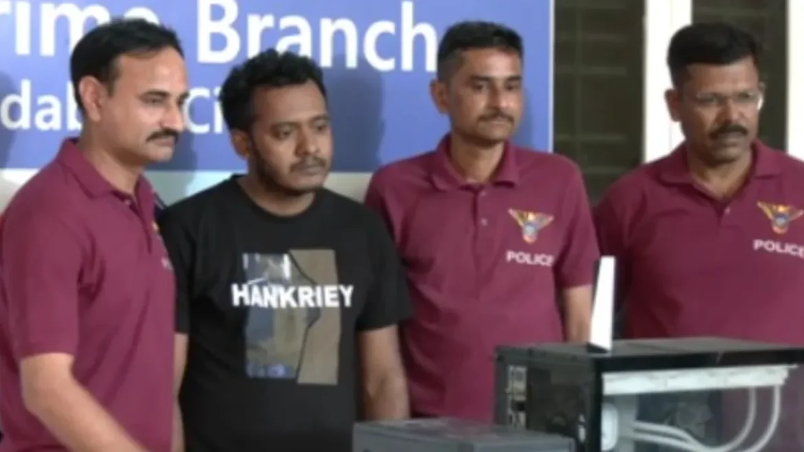 बंगाल से बम धमकी कांड का आरोपी गिरफ्तार