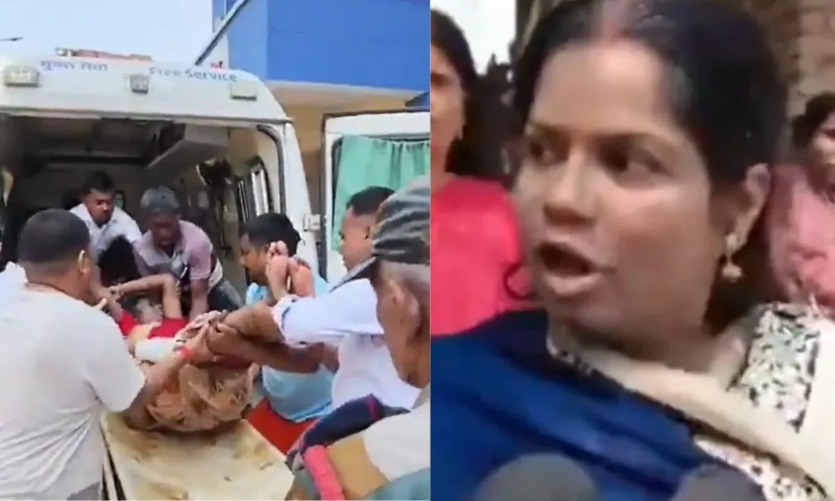 शीतला माता मंदिर में भगदड़