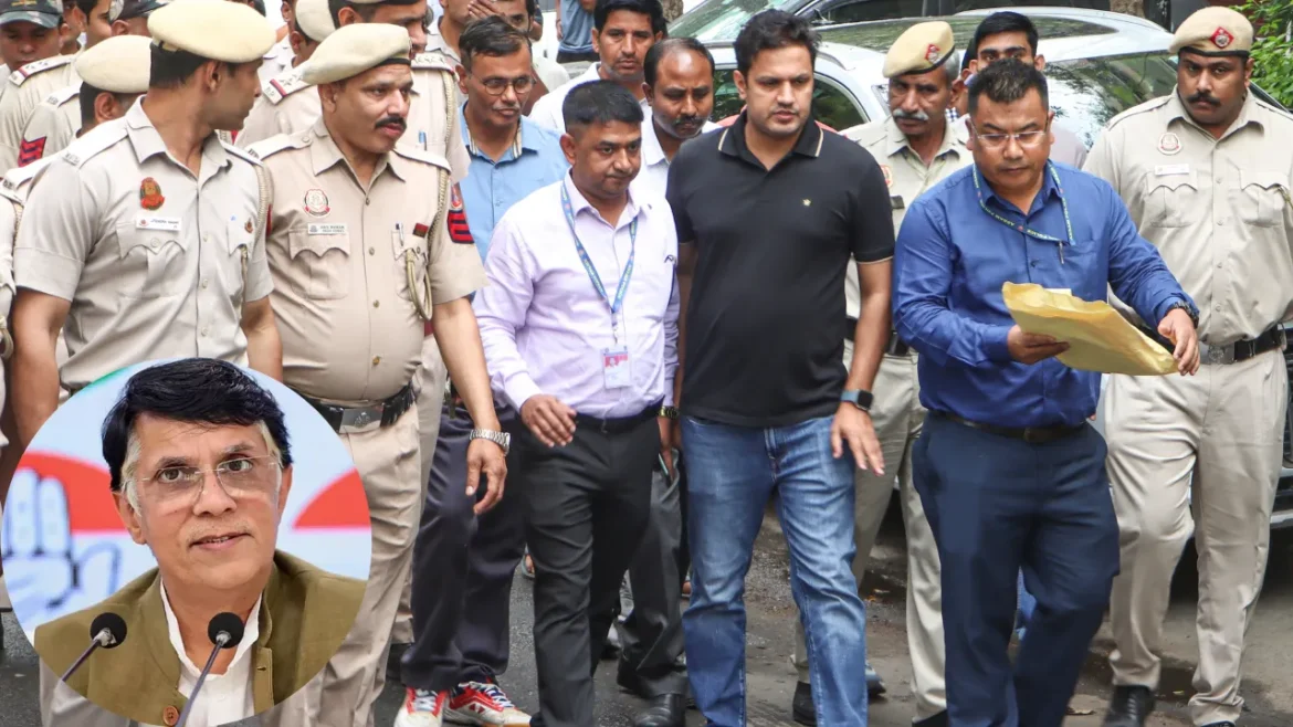 खेड़ा के दिल्ली आवास पर असम पुलिस की छापेमारी