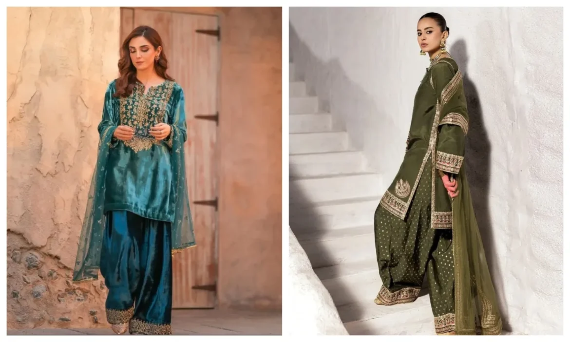 भारत से लेकर UAE की शादियों की जान बना Farshi Salwar ट्रेंड