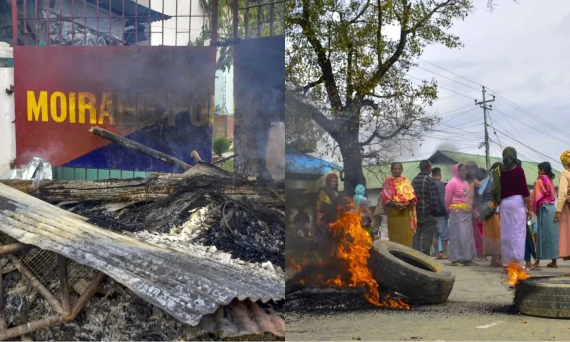 मणिपुर में बम फेंकने से 2 बच्चों की मौत