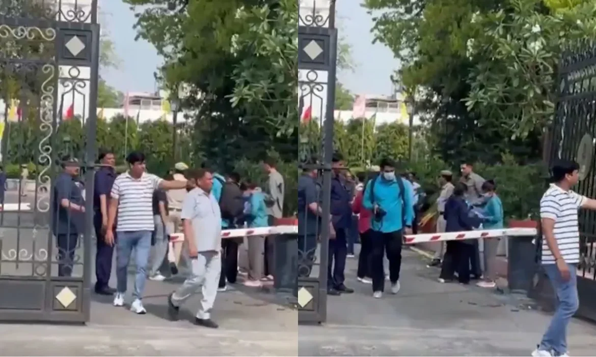 दिल्ली विधानसभा की सुरक्षा में चूक