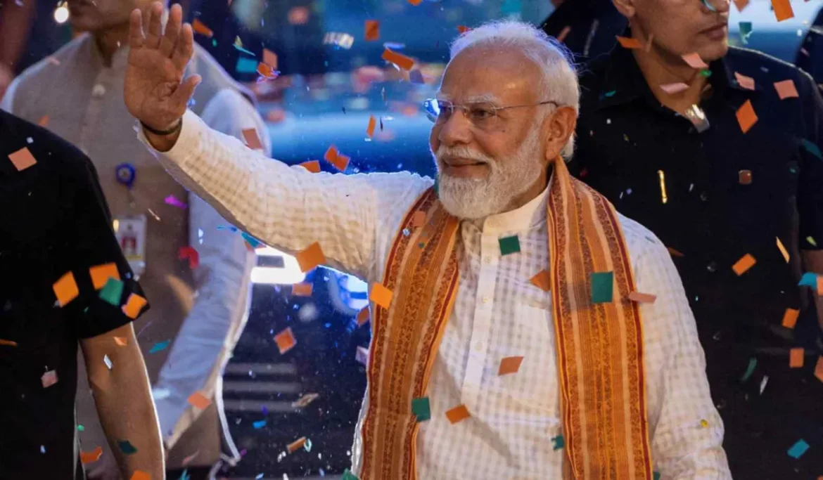 206 सीटों पर BJP की प्रचंड जीत