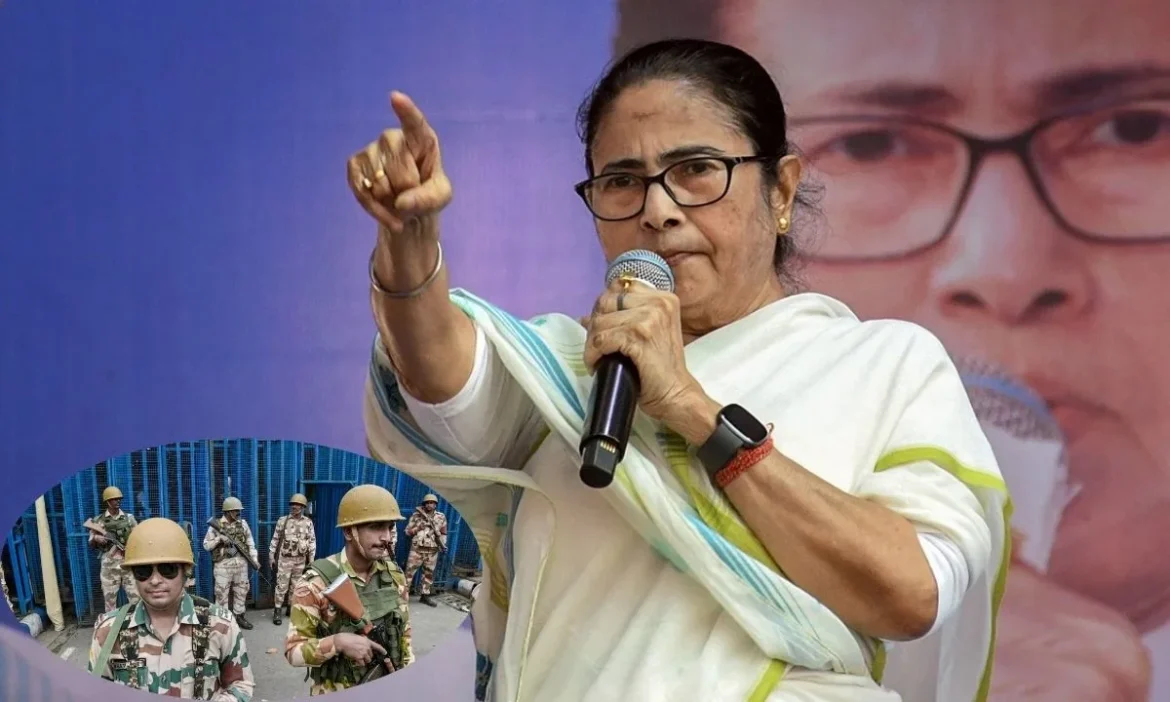 सीएम ममता के चुनावी क्षेत्र में भारी हंगामा