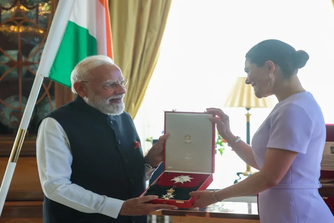 PM को मिला सर्वोच्च सम्मान