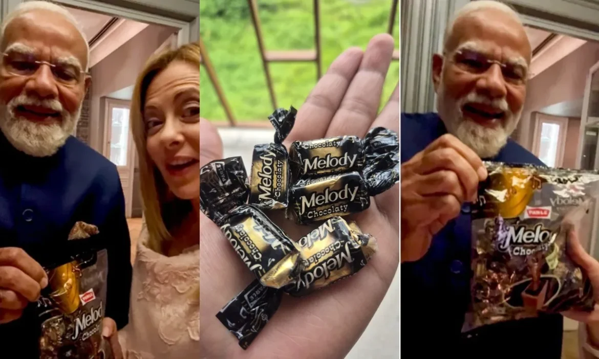 दुनिया ने देखी मोदी-मेलोनी की यारी! Melodi खाओ खुद जान जाओ'