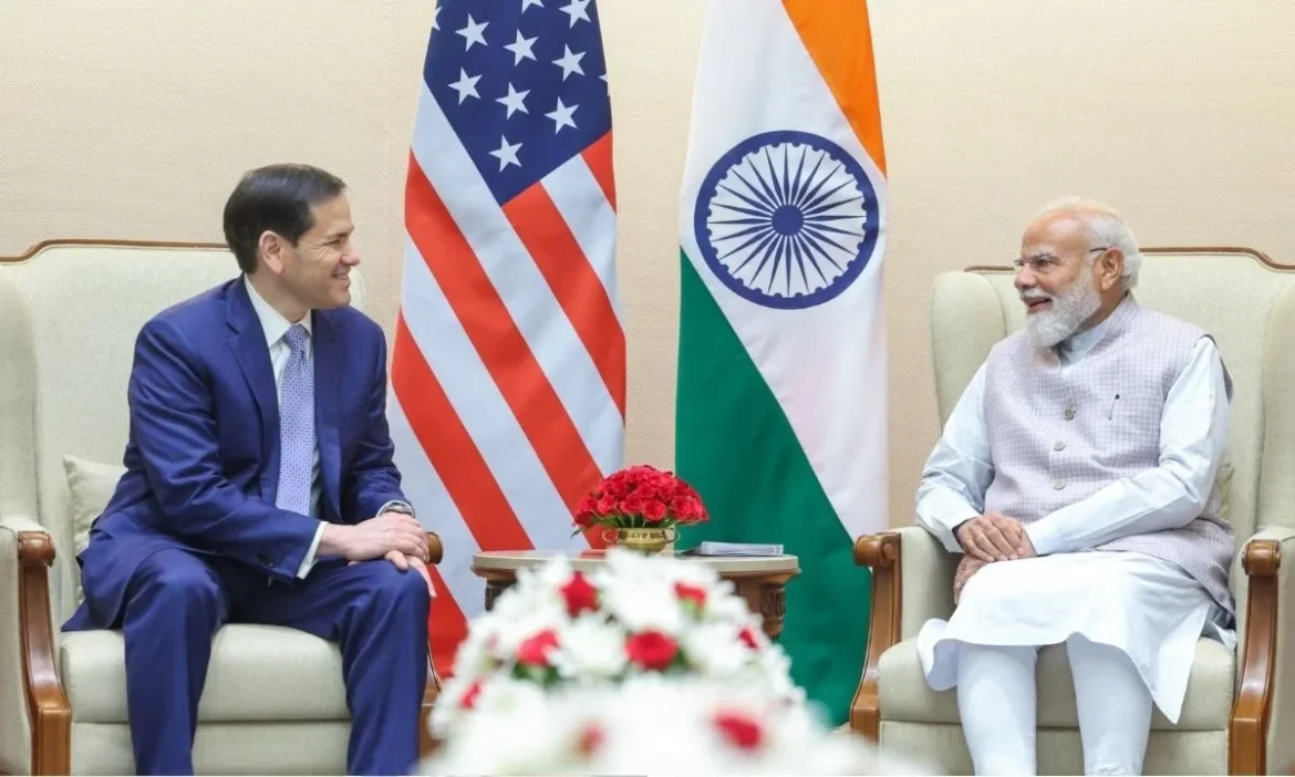 अमेरिकी विदेश मंत्री से मिले PM मोदी