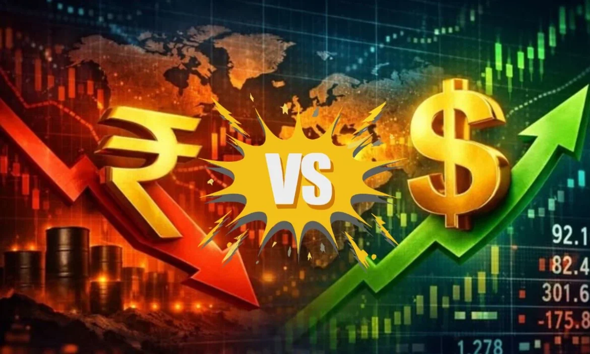 इस साल 7% से अधिक गिरा रुपया, 96.60 पर हुआ बंद