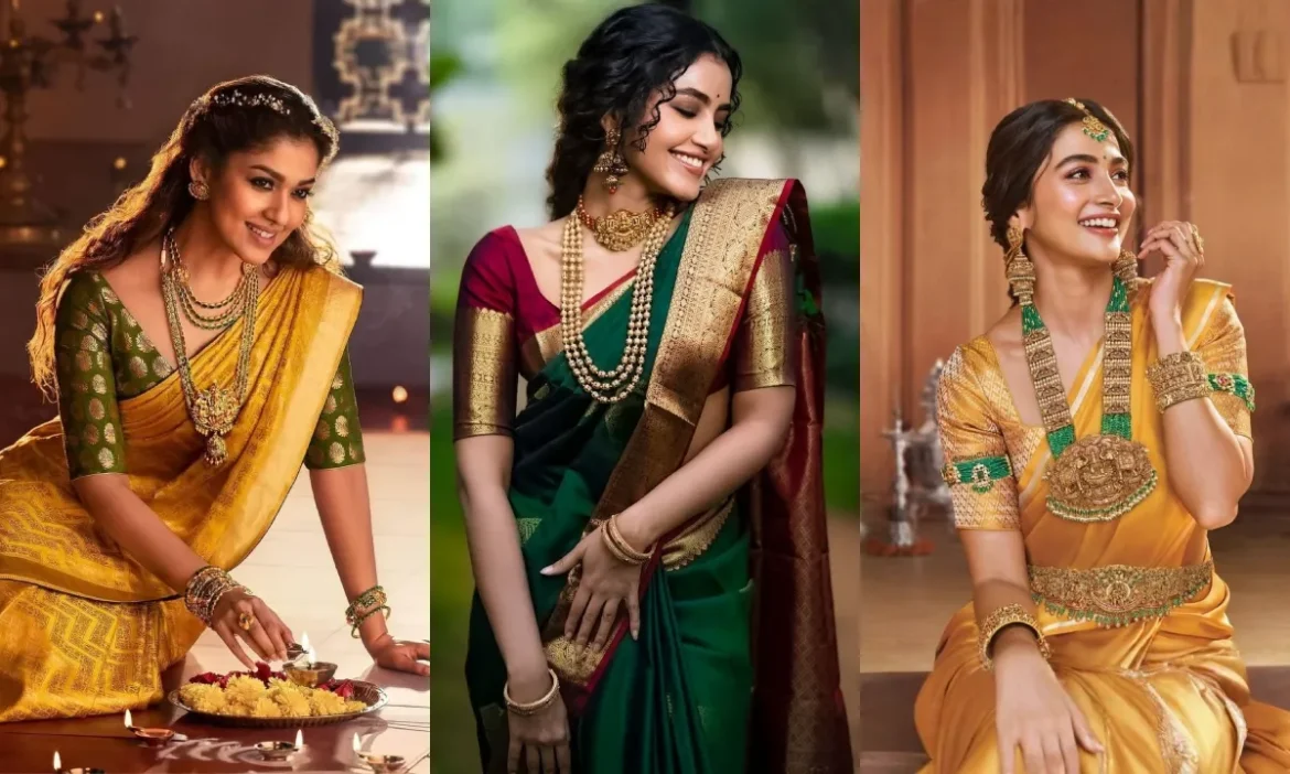 South Indian Actress के एथनिक लुक्स से लें फैशन इंस्पिरेशन