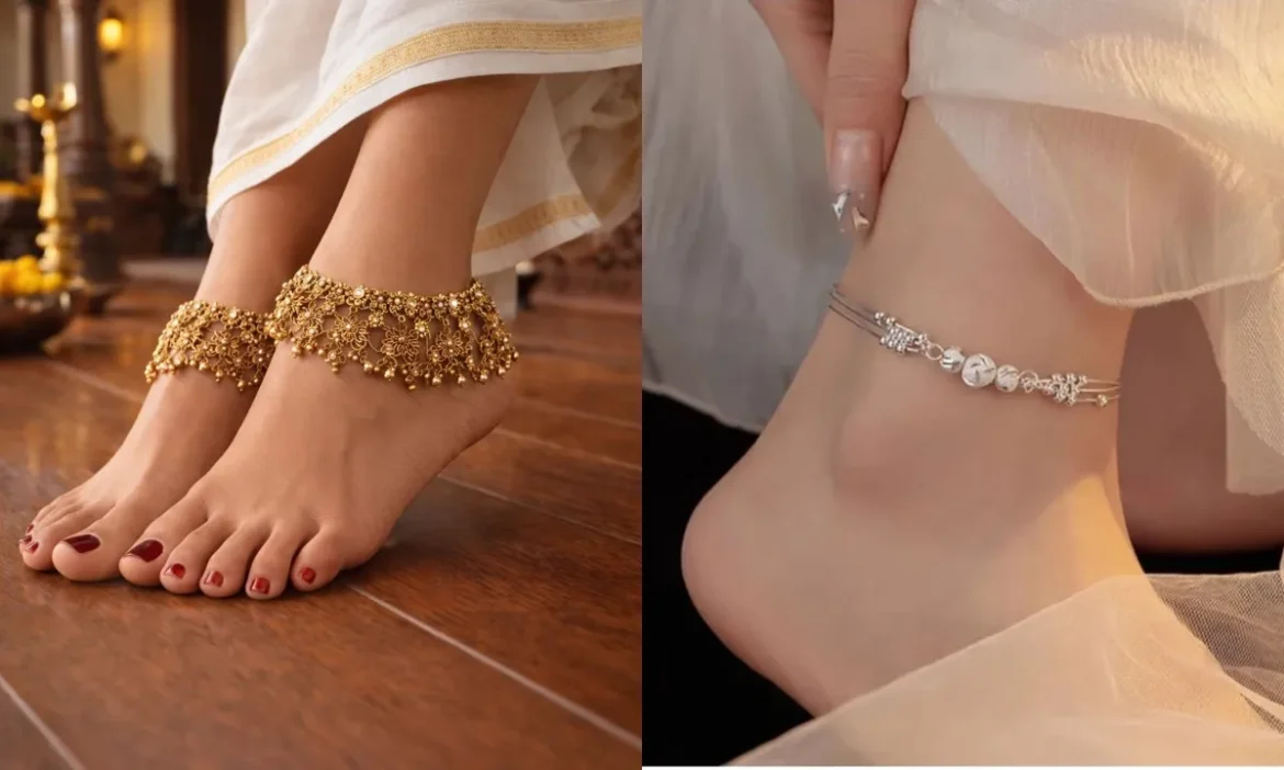 आपकी खूबसूरती में चार चांद लगाने वाले 5 Anklets डिज़ाइन