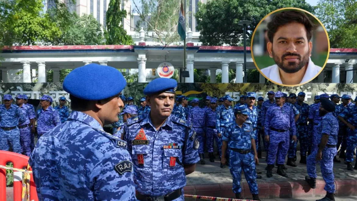 सीजेपी के विरोध के आह्वान पर कड़ी सुरक्षा