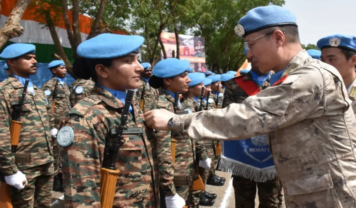 Indian Peacekeepers Awarded 565 शांति सैनिकों को मिला सम्मान