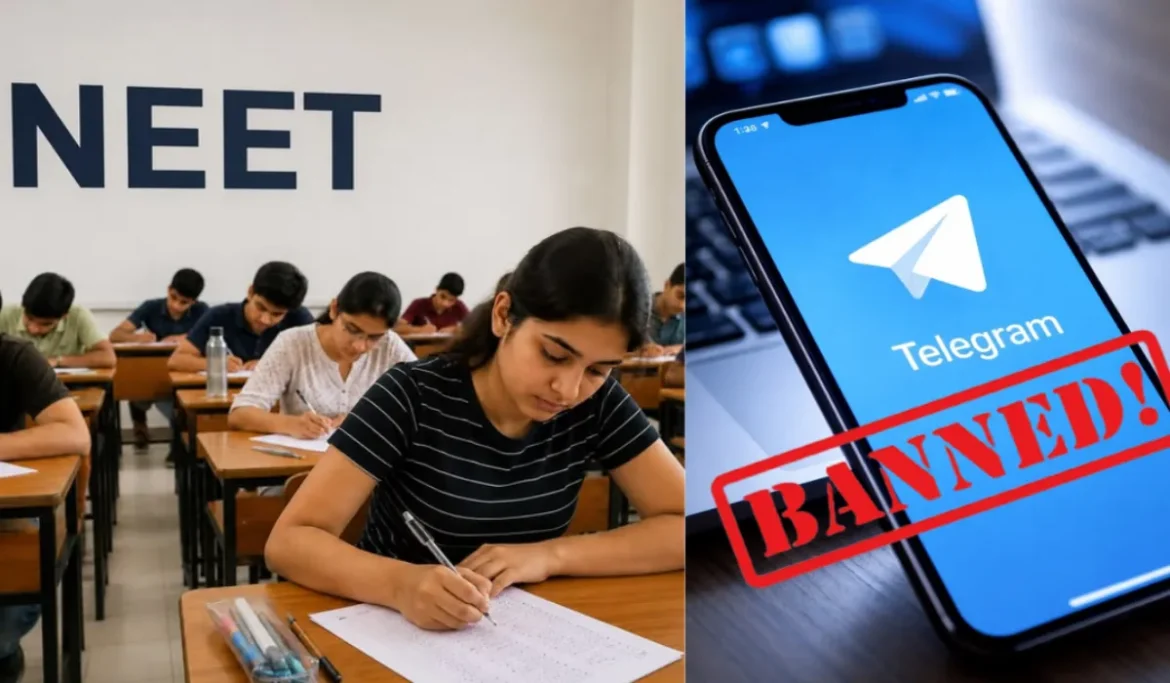 NEET Re-Exam तक टेलीग्राम पर लगी रोक