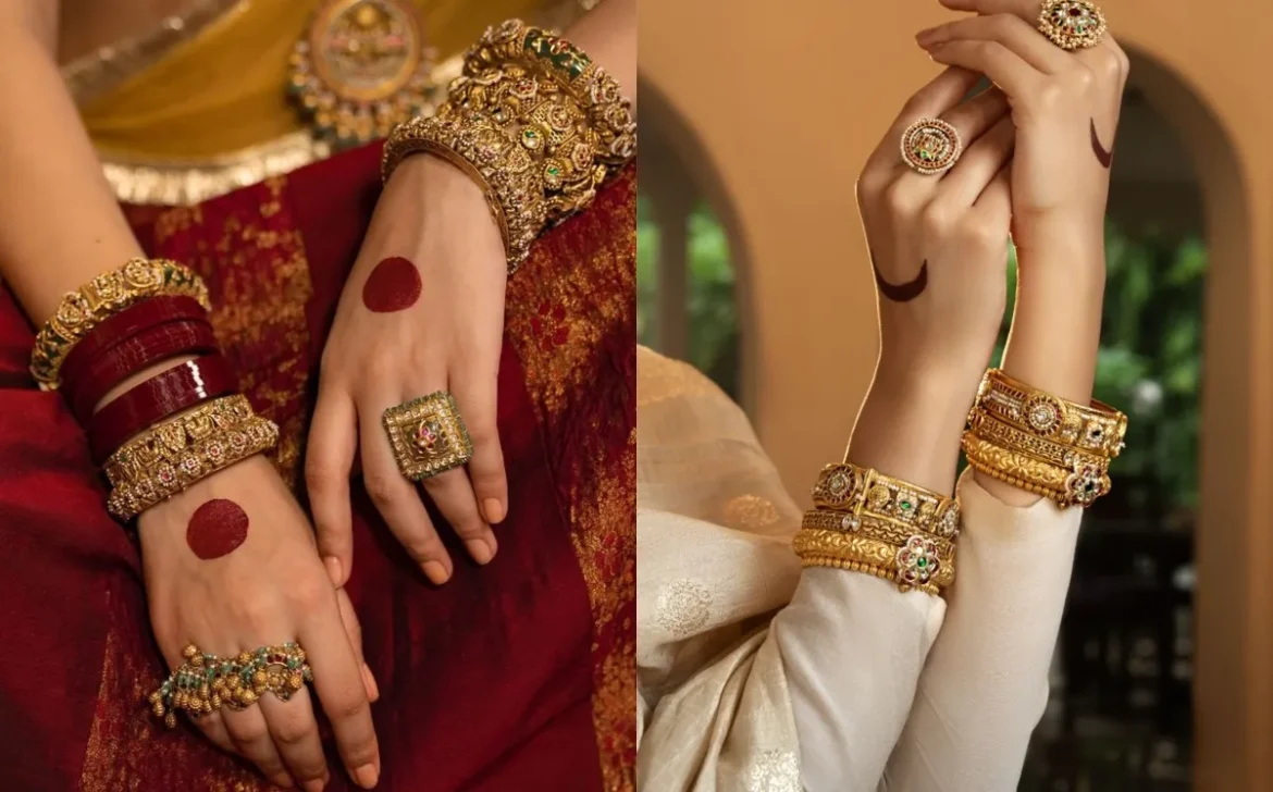 Gold Bangles के 6 लेटेस्ट डिज़ाइन, बढ़ा देंगे हाथों की रौनक