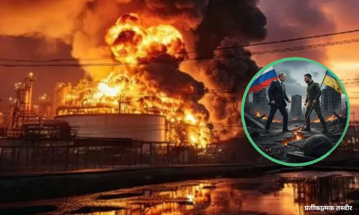 Ukraine drone attack on Russia: रूस पर भीषण हमला