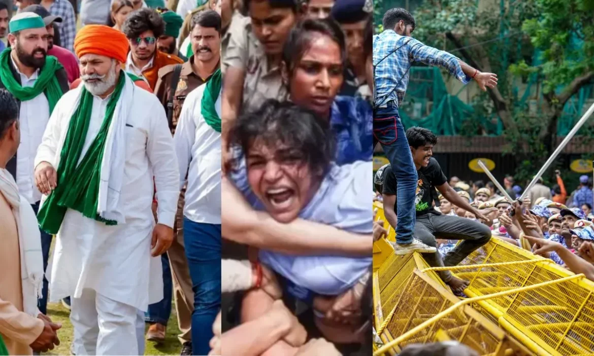 Protest In Modi Government: मोदी सरकार में धरना-प्रदर्शन