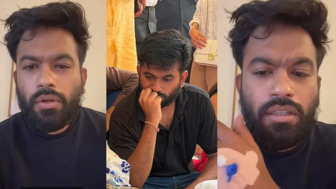 अभिजीत दिपके को हुआ टाइफाइड
