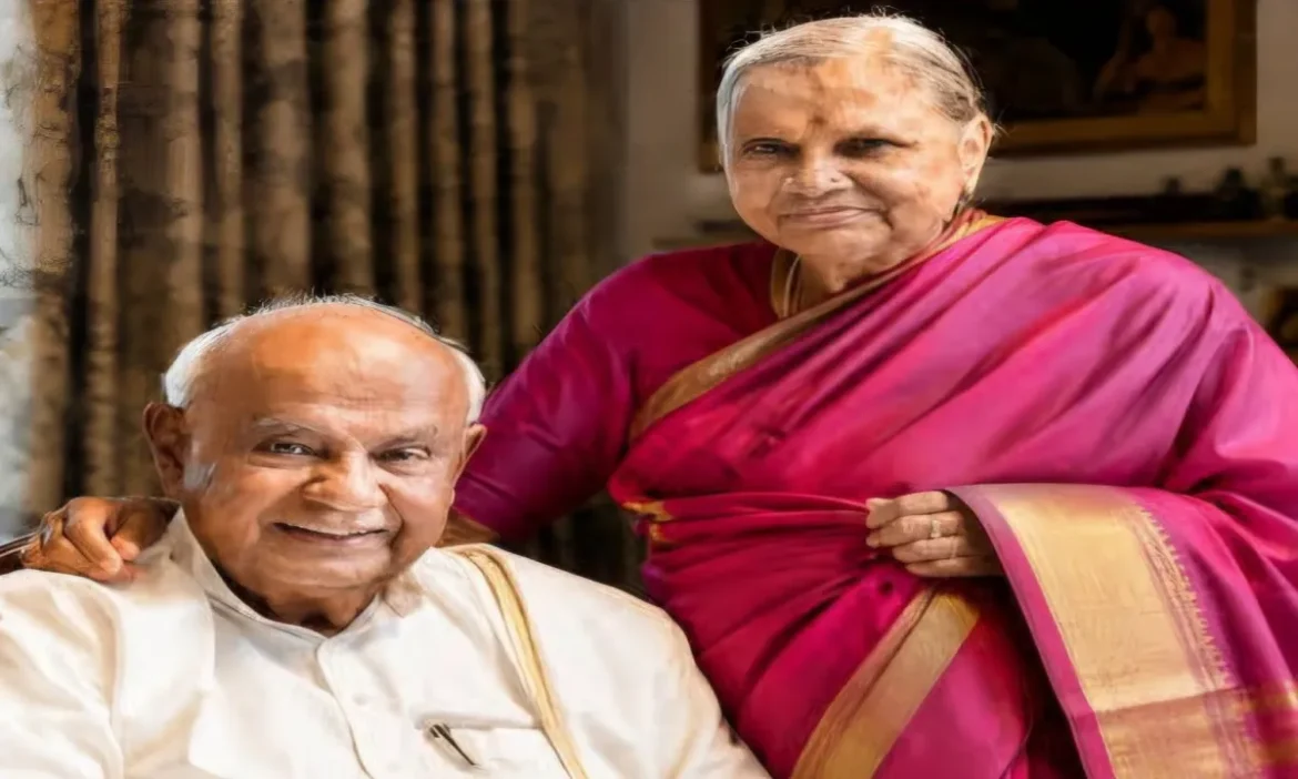 पूर्व PM एच डी देवेगौड़ा की पत्नी का निधन