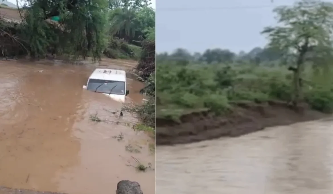 खंडवा-हरदा में रेड अलर्ट, उज्जैन में बहे दो लोग