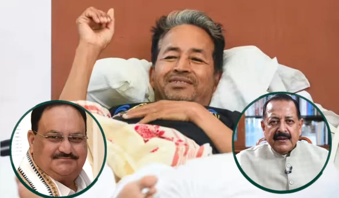 वांगचुक से मिले नड्डा और जितेंद्र सिंह